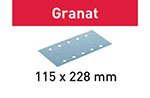 Мат.шлиф. Granat P 120, компл. из 100 шт. STF 115X228 P120 GR 100X