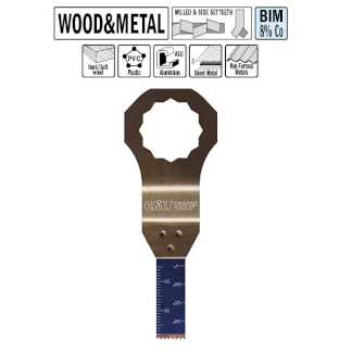 Погружное пильное полотно 10 мм для древесины и металла серия OMS09