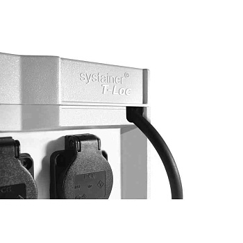 SYS-PowerHub сочетает в себе все преимущества обычного кабельного барабана и систейнеров Festool